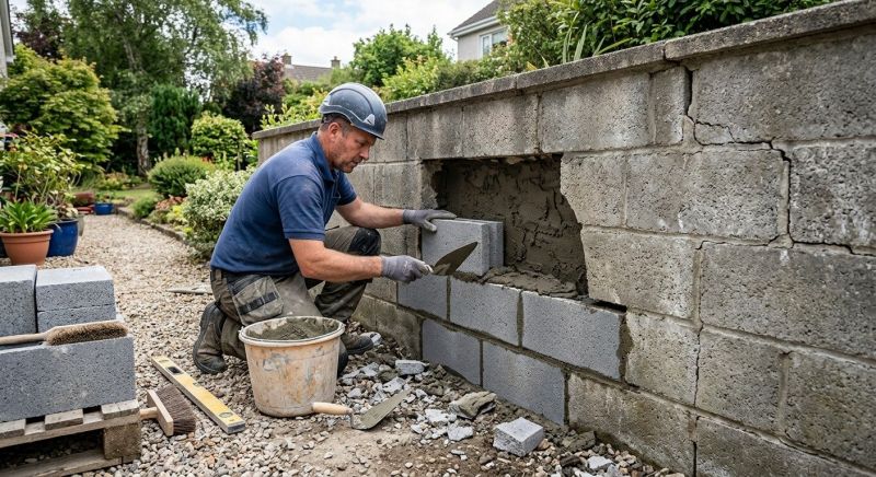 Block Wall Repair in Copperhill, TN