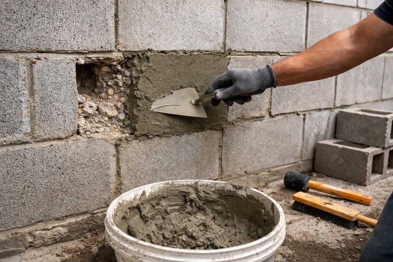 Block Wall Repair in Murphy, NC