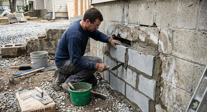 Block Work Repair in Blairsville, GA