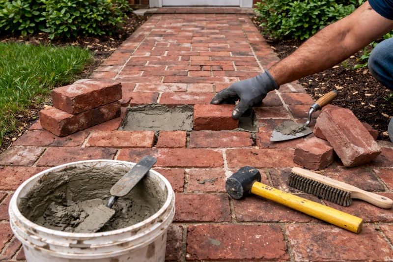 Brick Driveway Repair in Blairsville, GA