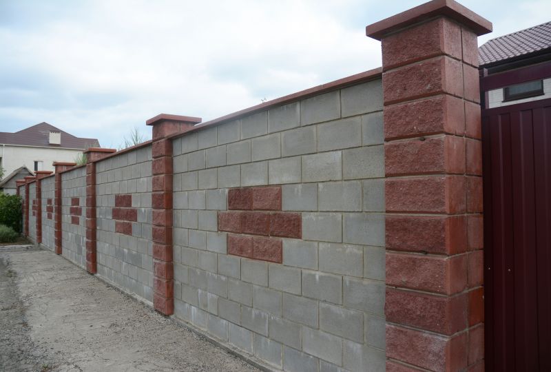 Brick Fence Repair in Blairsville, GA