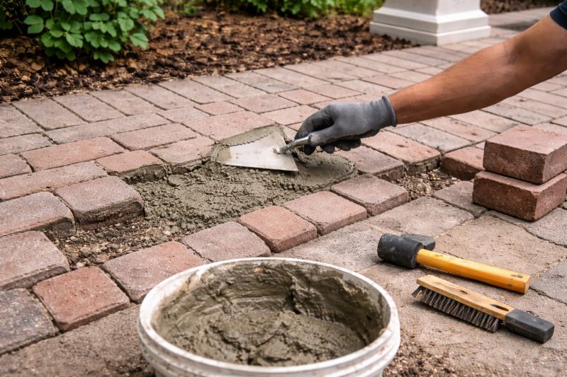 Brick Flatwork Repair in Suches, GA