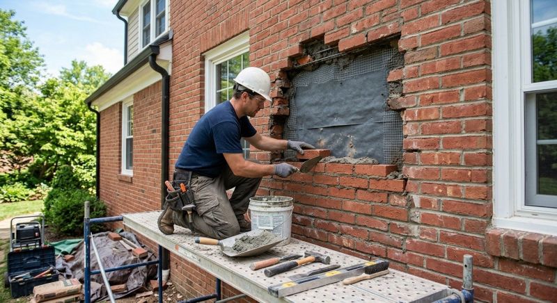 Brick Masonry Repair in Cleveland, GA