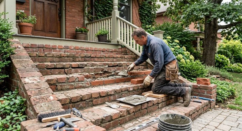 Brick Repair in Murphy, NC