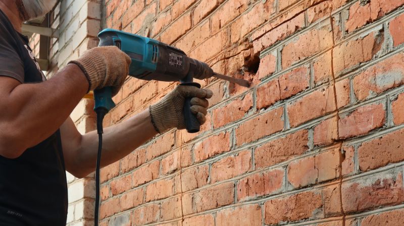 Brick Wall Repair in Suches, GA