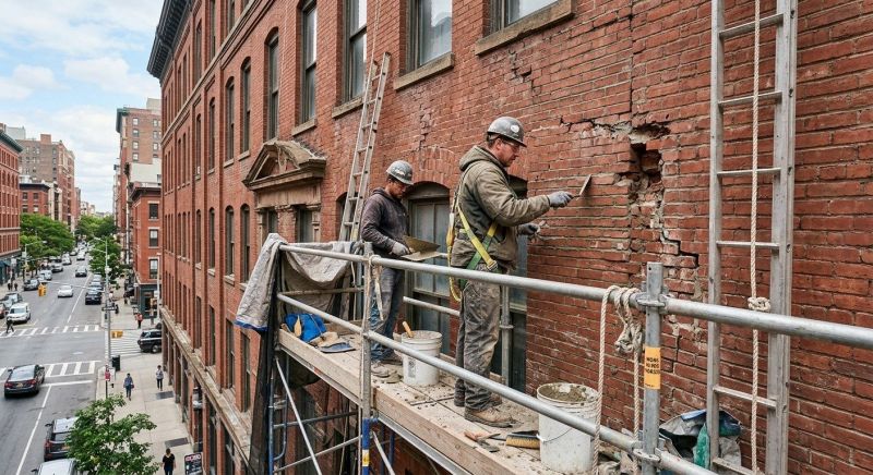 Commercial Masonry Repair in Union County, GA