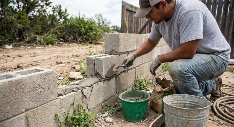 Concrete Block Repair in Morganton, GA