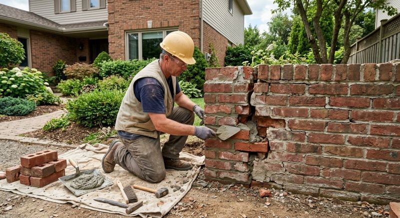 Masonry Wall Repair in Blairsville, GA