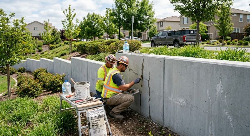 Retaining Wall Repair in Clay County, NC