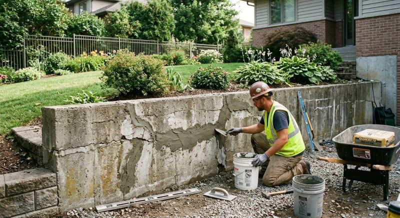 Retaining Wall Repair in Cleveland, GA