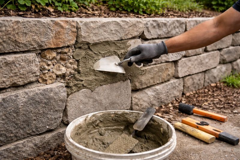 Retaining Wall Repair in Dahlonega, GA