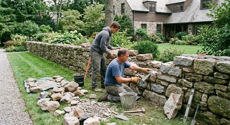 Retaining Wall Repair in Union County, GA