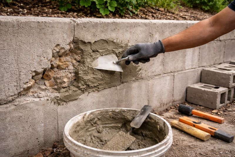 Retaining Wall Repair in White County, GA