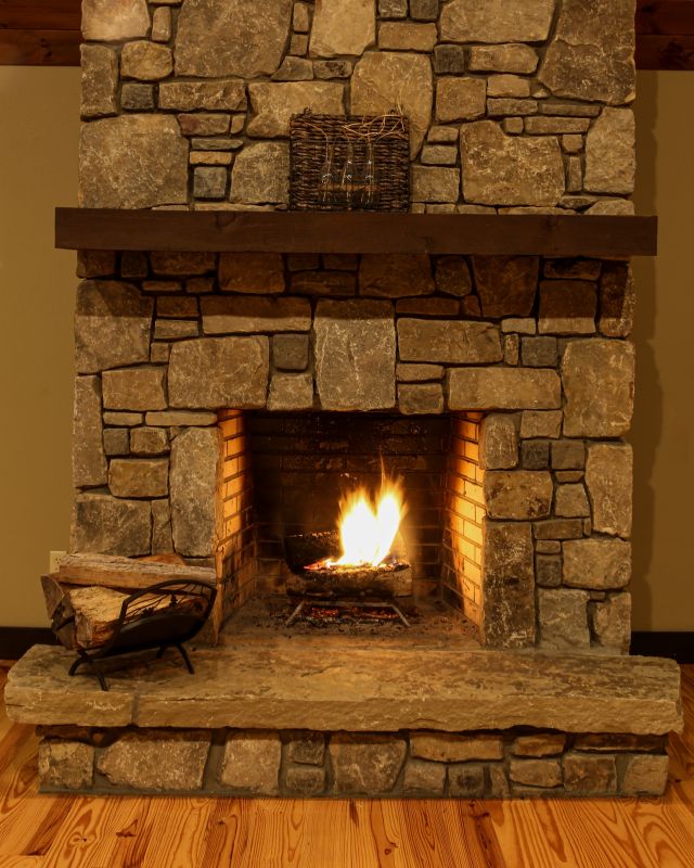 Stone Chimney Installation in Murphy, NC