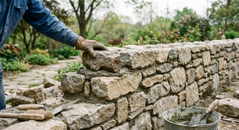 Stone Masonry Installation in Cleveland, GA