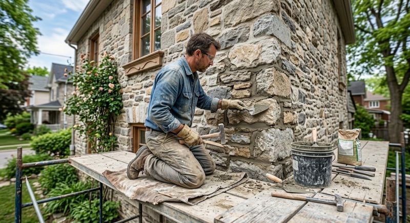 Stone Masonry Repair in White County, GA