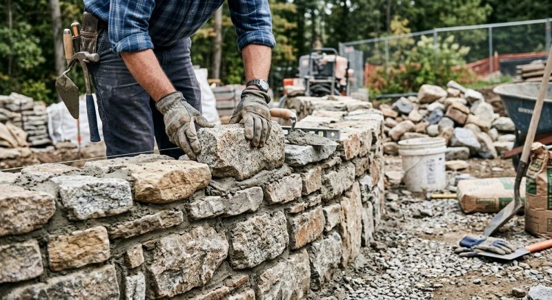Stonework Installation in Helen, GA